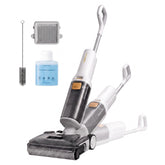 roborock F25 GT Gen 2 front view showing compact cordless design and quick storage benefit