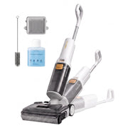 roborock F25 GT Gen 2 front view showing compact cordless design and quick storage benefit