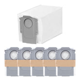 roborock front packaging shows six dust bags and clear branding for easy replacement