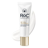 RoC frasco frontal mostrando diseño y beneficio antiarrugas