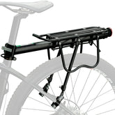 ROCKBROS rear rack front profile showing sturdy platform and clean fit