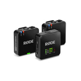 RØDE Wireless GO III front view showing receiver and transmitters for versatile capture