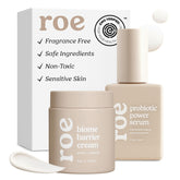 Roe Wellness Power Pair vista frontal mostrando crema y suero para hidratación diaria