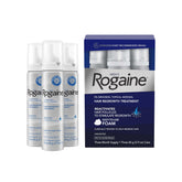 Rogaine envase frontal mostrando diseño y tamaño útil para rutina diaria