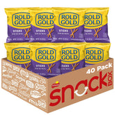 Rold Gold front packaging showing 40-count box and convenience