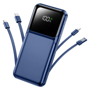 RONEGN front packaging showing power bank and built-in cable benefits