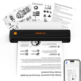Rongta F11A front view showing compact design and easy access controls for travel convenience