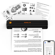 Rongta F11A front view showing compact design and easy access controls for travel convenience