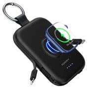 RORRY CharmGo front view showing compact charger and simple design for portability