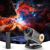 Rossetta proyector 3D vista frontal mostrando panel y diseño moderno para fácil uso