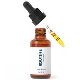 Routine Wellness front packaging showing bottle and label benefits