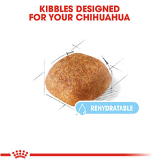 ROYAL CANIN detalle de croqueta extra pequeña fácil de morder