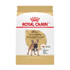 royal canin front packaging showing 30 lb bag and breed labeling benefit clarity