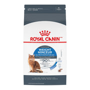royal canin front pack showing product and benefit portion control