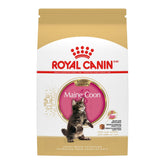 ROYAL CANIN front packaging view showing breed-specific kitten formula benefits