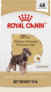 ROYAL CANIN front packaging showing breed-specific 10 lb bag and clear benefit