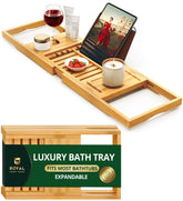 ROYAL CRAFT WOOD bandeja frontal mostrando accesorios organizada y elegante