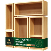 ROYAL CRAFT WOOD juego completo frontal mostrando orden y elegancia