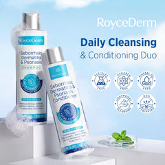 Roycederm aplicación en cuero cabelludo, masaje que mejora absorción y confort