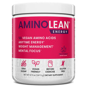 RSP NUTRITION AminoLean front label showing product benefits and flavor