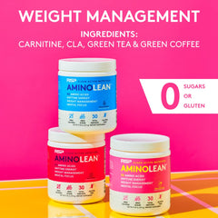 RSP NUTRITION ingredient label closeup showing vegan BCAA and caffeine details