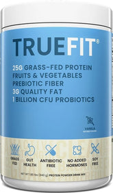 RSP NUTRITION TrueFit frontal del envase mostrando sabor y beneficios