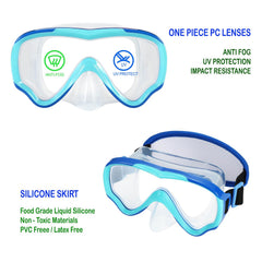 RUIGAO gafas en uso en piscina mostrando visibilidad clara