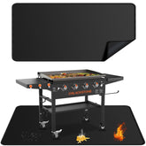 rumlick front packaging showing full under-grill mat protecting deck