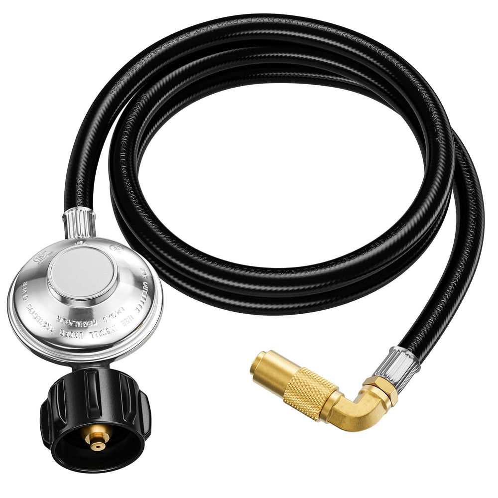 Rushare manguera frontal mostrando ajuste preciso y compatibilidad con Blackstone