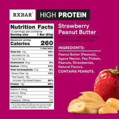 Primer plano de la textura interior de RXBAR mostrando masticabilidad y proteína vegetal