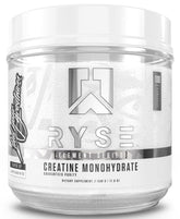 RYSE Up Supplements envase frontal mostrando etiqueta clara y beneficios limpios