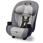 Safety 1st Ellaris front view in London Blue showing slim design and easy install benefit