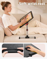 SAIJI mesa inclinada con portátil para lectura y escritura más ergonómica