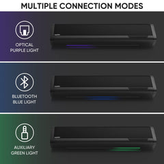 Saiyin barra con LED indicador que facilita cambiar entradas