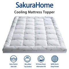 SakuraHome primer plano de la viscosa de bambú con textura sedosa y mayor ventilación