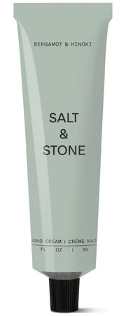 Salt & Stone tubo frontal mostrando diseño y tamaño práctico