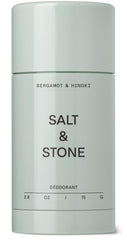 Salt & Stone envase frontal del desodorante mostrando tamaño y diseño