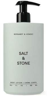 Salt & Stone envase frontal mostrando diseño y volumen de 450 ml