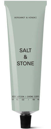 Salt & Stone frasco frontal mostrando diseño y tamaño compacto