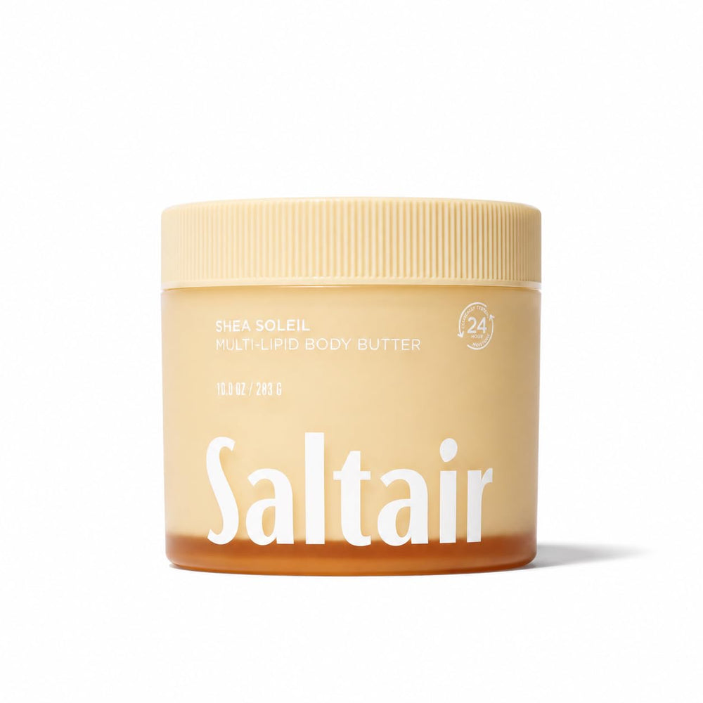 Saltair envase frontal mostrando formato de 10 oz y diseño atractivo