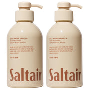 Saltair frontal del envase mostrando el diseño y aroma vainilla
