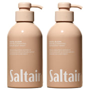 Saltair frente pack de 2 botellas Santal Bloom muestra tamaño y diseño
