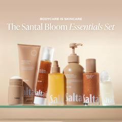Saltair gel Santal Bloom textura cremosa que hidrata mientras limpia