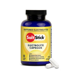 SaltStick frente del envase con diseño claro y información visible