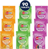 SaltStick front packaging showing resealable variety pack and tablet count