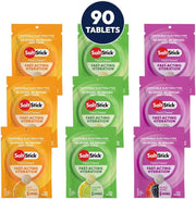 SaltStick front packaging showing resealable variety pack and tablet count