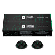 SAMRA ORIGINS box front showing branding and capsule count, informs purchase