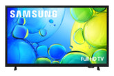 Samsung 32-inch F6000 front view showing slim screen and sleek design benefit focal viewing