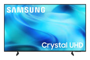 Samsung 50-inch U8000H front view showing slim bezel and vibrant benefits