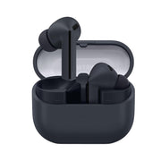 Samsung Galaxy Buds3 FE vista frontal mostrando diseño compacto y cómodo